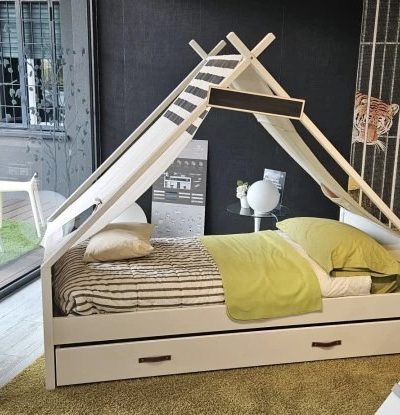 Letto singolo Lifetime Baldacchino