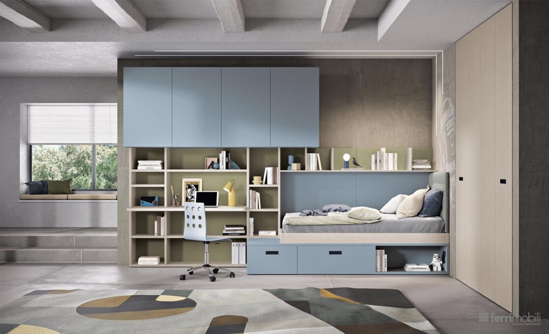 Cameretta nicchia portale ponte - Composizione 125