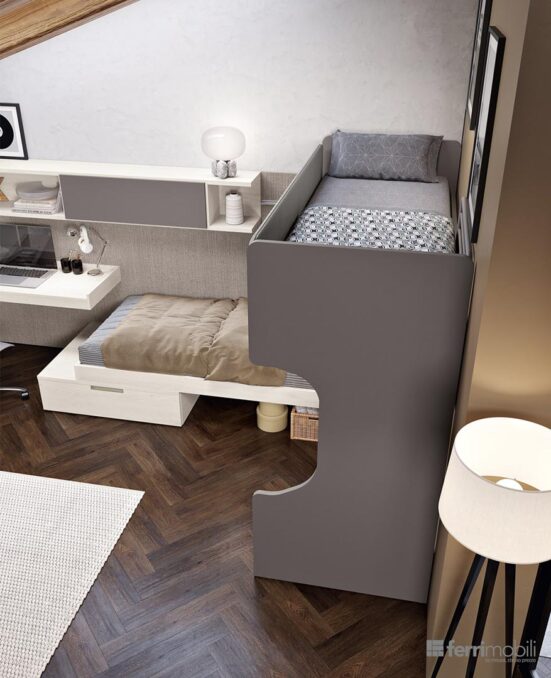 centro-delle-camerette-Cameretta-mansarda-travi-doppio-letto-scorrevole-ferrimobili-2