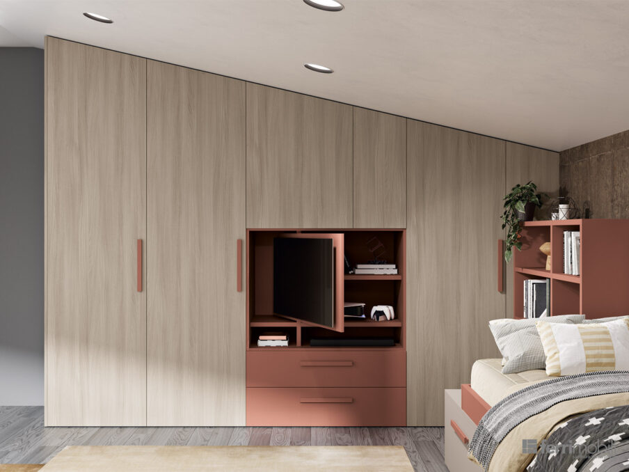 centro_delle_camerette_cameretta armadio mansarda e doppio letto-4