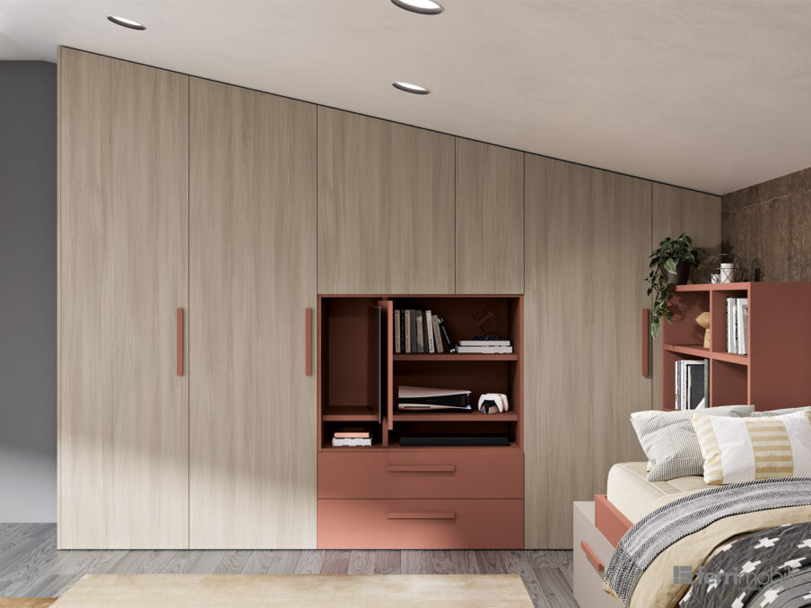 centro_delle_camerette_cameretta armadio mansarda e doppio letto-5