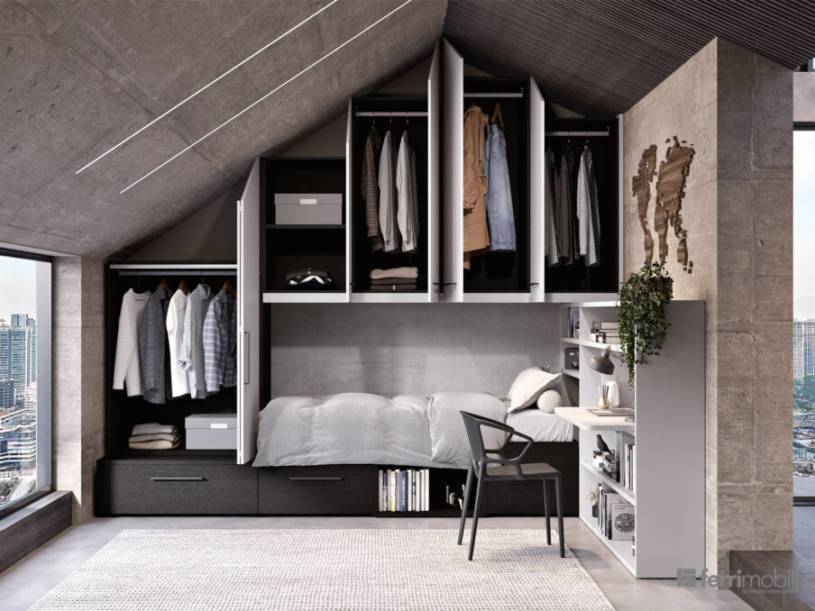 centro_delle_camerette_cameretta con doppia mansarda e ponte-2