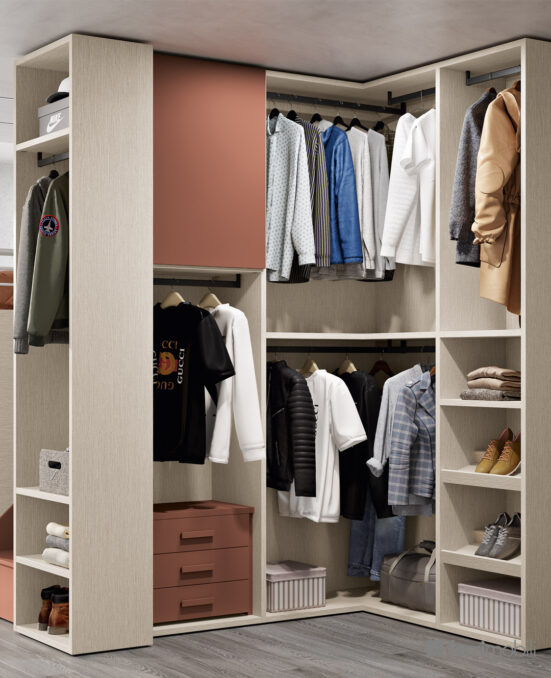 centro_delle_camerette_cameretta con stanza armadio e doppio letto estraibile con scrivania-5