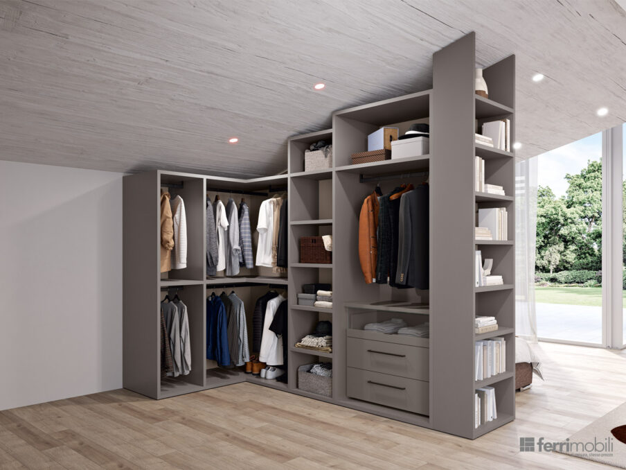centro_delle_camerette_cameretta con stanza con armadio e letto by Ferrimobili-5
