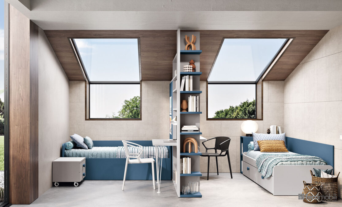 centro_delle_camerette_cameretta con stanza con secondo letto e scrivania-3