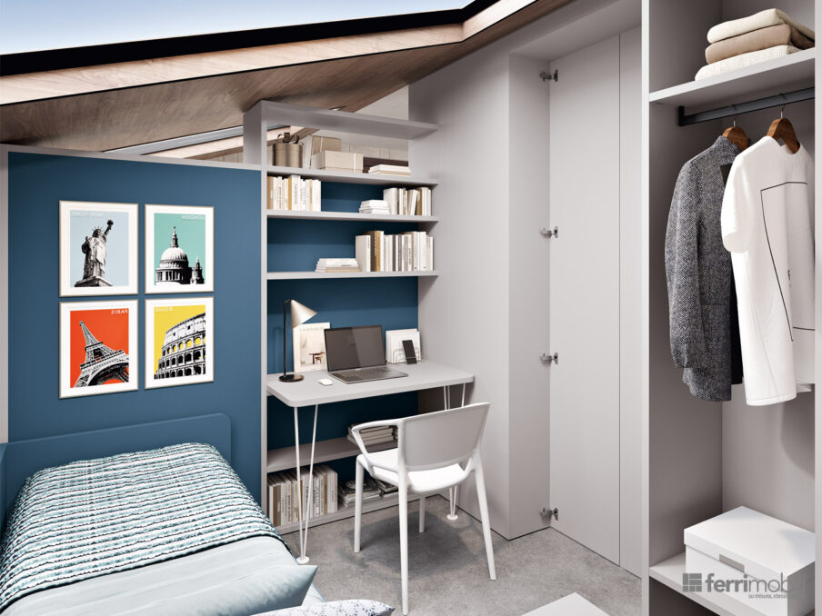 centro_delle_camerette_cameretta con stanza con secondo letto e scrivania-5