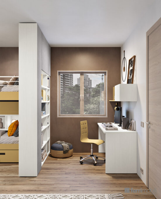 centro_delle_camerette_cameretta con stanza studio e doppio letto scorrevole-2