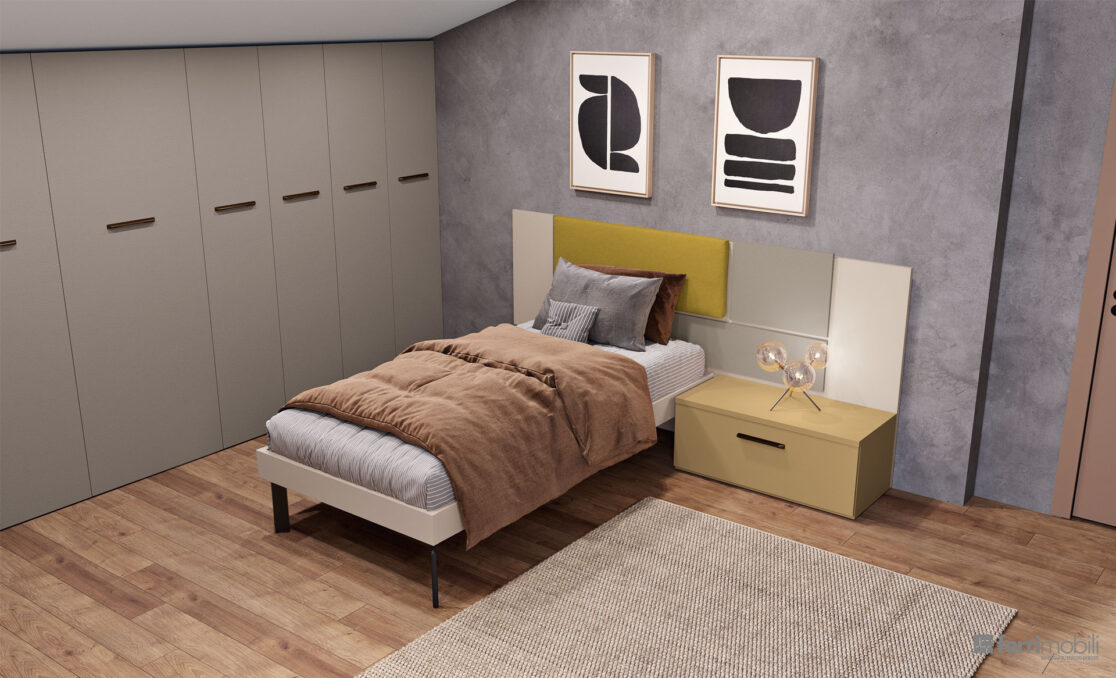 centro_delle_camerette_cameretta mansarda con ripostiglio e scrivania