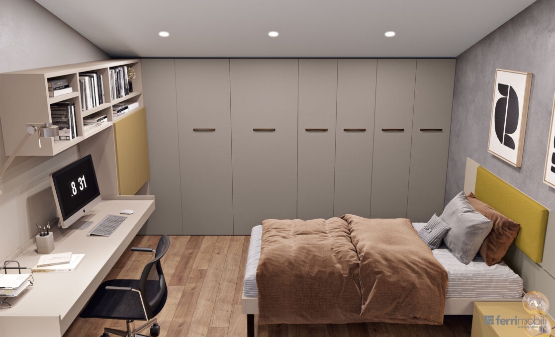 centro_delle_camerette_cameretta mansarda con ripostiglio e scrivania-4