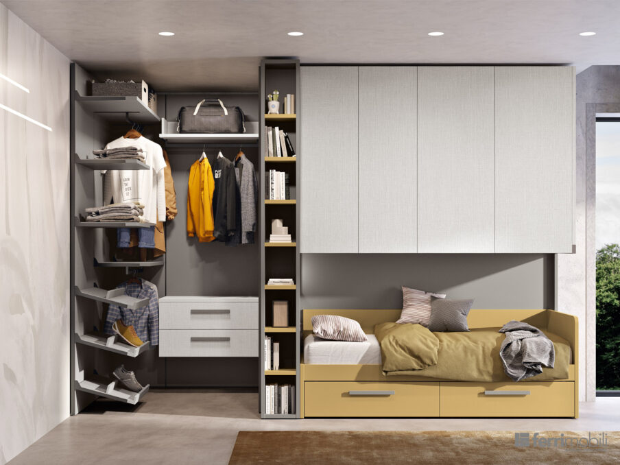 centro_delle_camerette_cameretta nicchia con ponte e scrivania by ferrimobili-3